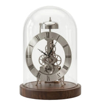 Mechanical Style Clock Elegant Clock with Dome Simple for Shelf, Living Room