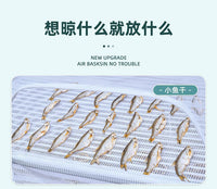 源头工厂可折叠晒菜篮晒东西户外可防蚊虫大容量干货晾晒网兜室外