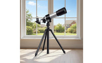 Astronomical Telescope Stable Tripod Stargazing Telescope Fully Coated Optics Science Toy for Students, Kids, Outdoor