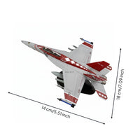 1/100 Scale Hornet Model Highly Detailed Metal Aircraft with Stand