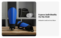 2 Pieces Futbol Shin Guards Foam Padding Foam Padding Sports Shin Pads Sports Leg Guards Hexagonal Shell Insertable Leg