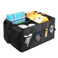 Foldable Car Trunk Storage Box, Oxford Cloth, with Handle, Universal Fit