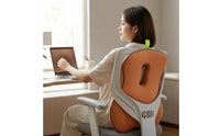 Lumbar Cushion Contoured Back Support Cushion Lumbar Pillow Posture-Supporting Backrest Ergonomic for Office Workers, Car Seat