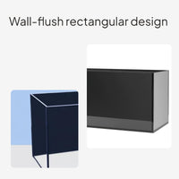 Desktop Aquatic Habitat with Black Rear Glass and Lid