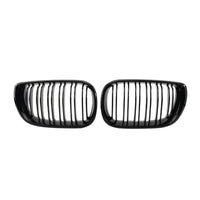 Double-Bar Front Bumper Kidney Grille with Double Slats Painted Front Bumper Kidney Grille Exact Fit Car Part Direct Direct Fit for DIY Mechanics