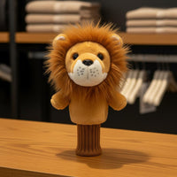 Driver Head Cover Lion Golf Club Cover Easy to Put on Sports Gear for Golfers