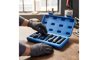 8 Pieces CrMo-Molybdenum Steel Allen Socket Set High-Power 1/2 Inch Drive Allen Socket Set Power Tool Accessory Long-Lasting
