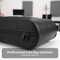 Erhu Bag 600D Oxford Material Erhu Carrying Case Urheen Gig Bag Waterproof Chinese Fiddle Soft Case Wear-Resistant for Travel