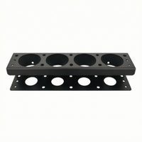 Wall Mount Tool Organizer Folded Bracket Hand Tool Organizer Black for Garage
