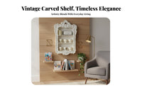 Ornate Wall wall rack European design Floating Shelf Multi-Functional for Homeowners