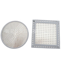 Stainless Steel Floor Drain Cover with Hair Catcher
