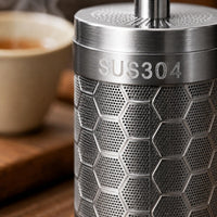 Stainless Steel Coffee Filter Paperless Reusable Coffee Dripper Fine Filtration
