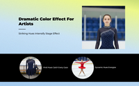 Teen girls' long sleeve skating dress