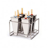 Chilled Dessert Former models with Rack Reusable Ice Lolly models with Kitchen-Approved Grade for Families