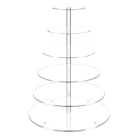 Acrylic Cake Display Stand Multi-Tier Transparent Dessert Table Rack