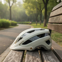 Washable Helmet with Brim Adjustable Cycling Helmet with Visor Vented Sun Protection for Commuters, Cyclists