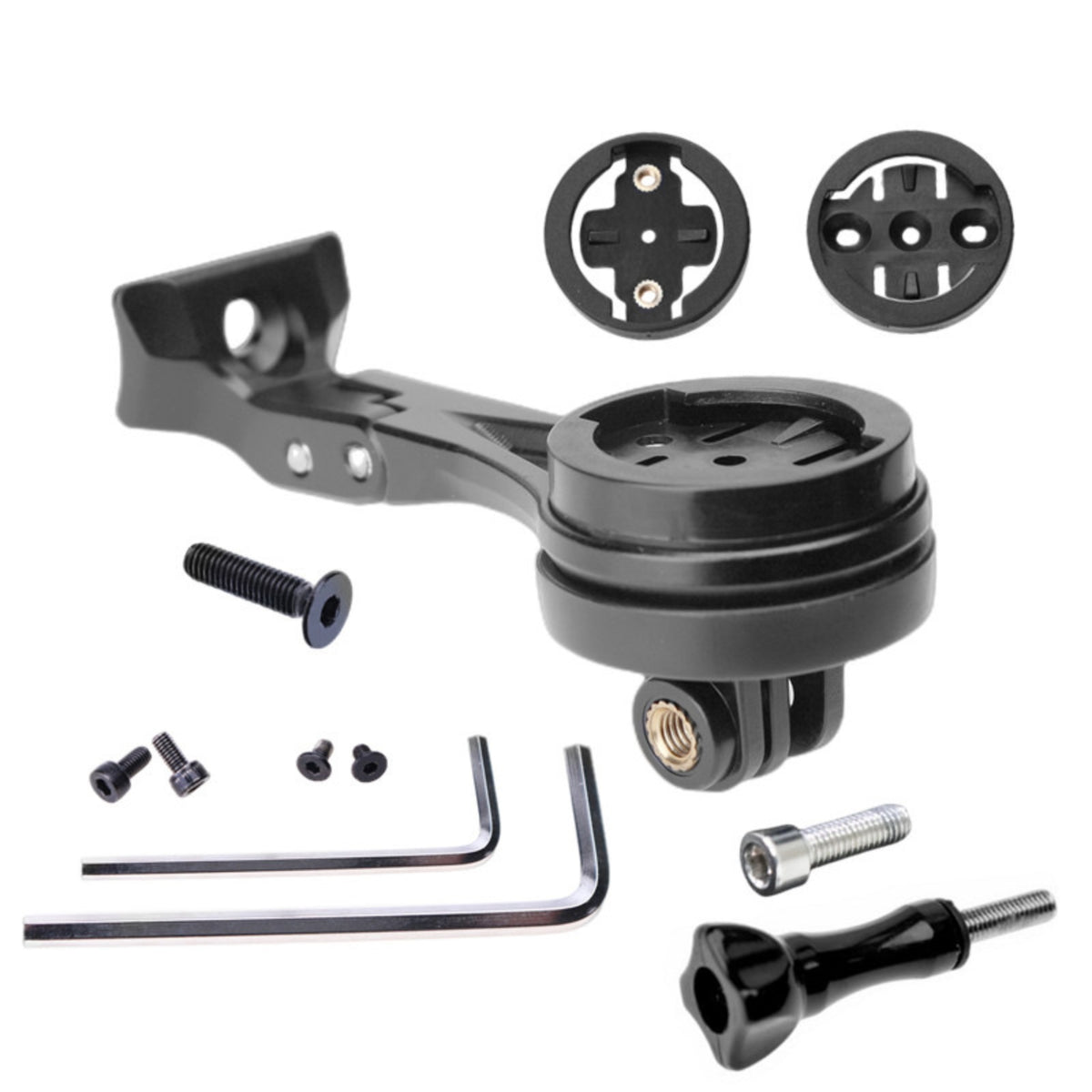 Out Front Mount with Camera Adapter Multi-Functional Built-in Handlebar Mount Lightweight for Cyclists