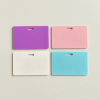 4 Pieces Silicone Memo Board Erasable Stationery Portable for Desk