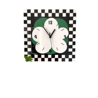 Wall Clock with Flower Dial Decorative Silent Wall Clock Quiet for Bedroom