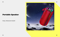 Waterproof speaker with deep bass