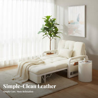 Space-Saving Fold-expandable Single Sofa Bed Foldable Pull-expandable Armchair Bed two-in-unifiedPurpose Design Sleeper Chair Multi-Functional for Guest Hosts, Apartment Dwellers, available inice Workers, Small Living Spaces, Balcony, Bedroom, Dorm Room