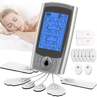 TENS Meridian Therapy Device 24 Mode EMS Massager Portable Multi-Function Muscle Stimulator (AU Plug)