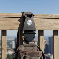 Rotating Tool Bag Conversion Hook Heavy-Duty Hardware Handsunrestricted for Tradespeople, Construction