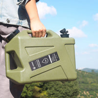 Water Carrier with Extension Tube Outdoor Water Storage Carrier with Spigot Leakproof for Vacationers