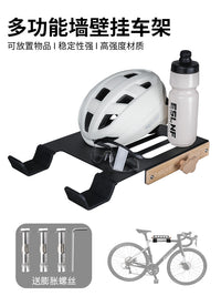 ESLNF Wall-Mounted Bike Rack for Mountain and Road Bikes, Indoor Storage Display