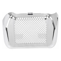 Motorcycle Oil Cooler Cover Ventilated Oil Heat Exchanger Guard with Mesh Low-Profile for Long-Distance Riders