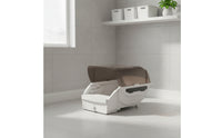 Slimline Open-Top Automatic Litter Box Electric Automatic Cat Litter Box Large Pet Supply Spacious for Cats, Home, Apartment