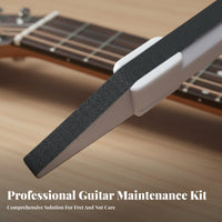 Lightweight Guitar Fret Polishing Pen Polished Finish Guitar Fret Sanding Tool Protects Fretboard for DIY Enthusiasts, Repair Shop