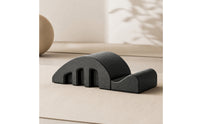 Contoured Foam Spine Corrector with Cutouts Arched Support Block High-Density Back Stretcher Ergonomic for Living Room