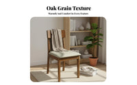 Nordic design Upholstered Wooden Leg Chair Modern Minimalist Design Upholstered Wooden Side Chair Padded Seat and spine support Dining Seating arcd spine supportrest for Restaurant Owners, Interior Designers, Cafe, Kitchen, Living Room, Bedroom