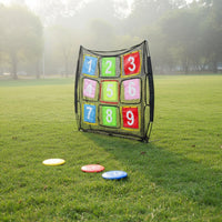 Disc Throw Target Net Lightweight Sports Training Gear Indoor and Outdoor Use