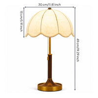 Table Lamp E27 Retro Desk Lamp Soft for Reading Corner, Study