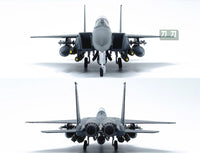 1:100 Scale F15E Fighter Jet Alloy Model, Finished Display Piece, AMER