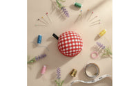 1 Piece Wrist Pincushion Needle Organizer Soft Cotton Pad Adjustable Band Lightweight Hand-free Pin Storage Suitable for Home Sewing Quilting