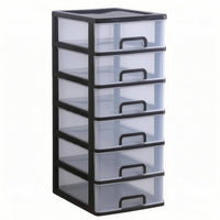 Desktop Drawer Organizer Translucent Fronts Office Supply Drawer Organizer