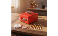 Compact Mini Pottery Wheel Portable Tabletop Pottery Wheel Stable Machinery Complete for Children