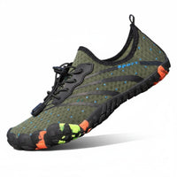 Lightweight Quick Dry Water Shoes Flexible Sole Non-Slip Wading Shoes Breathable Outdoor Footwear Packable for Fitness