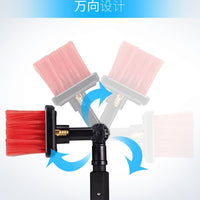 专用光伏板清洗工具通水刷擦玻璃加长清洁刷洗门头外墙伸缩清洁刷