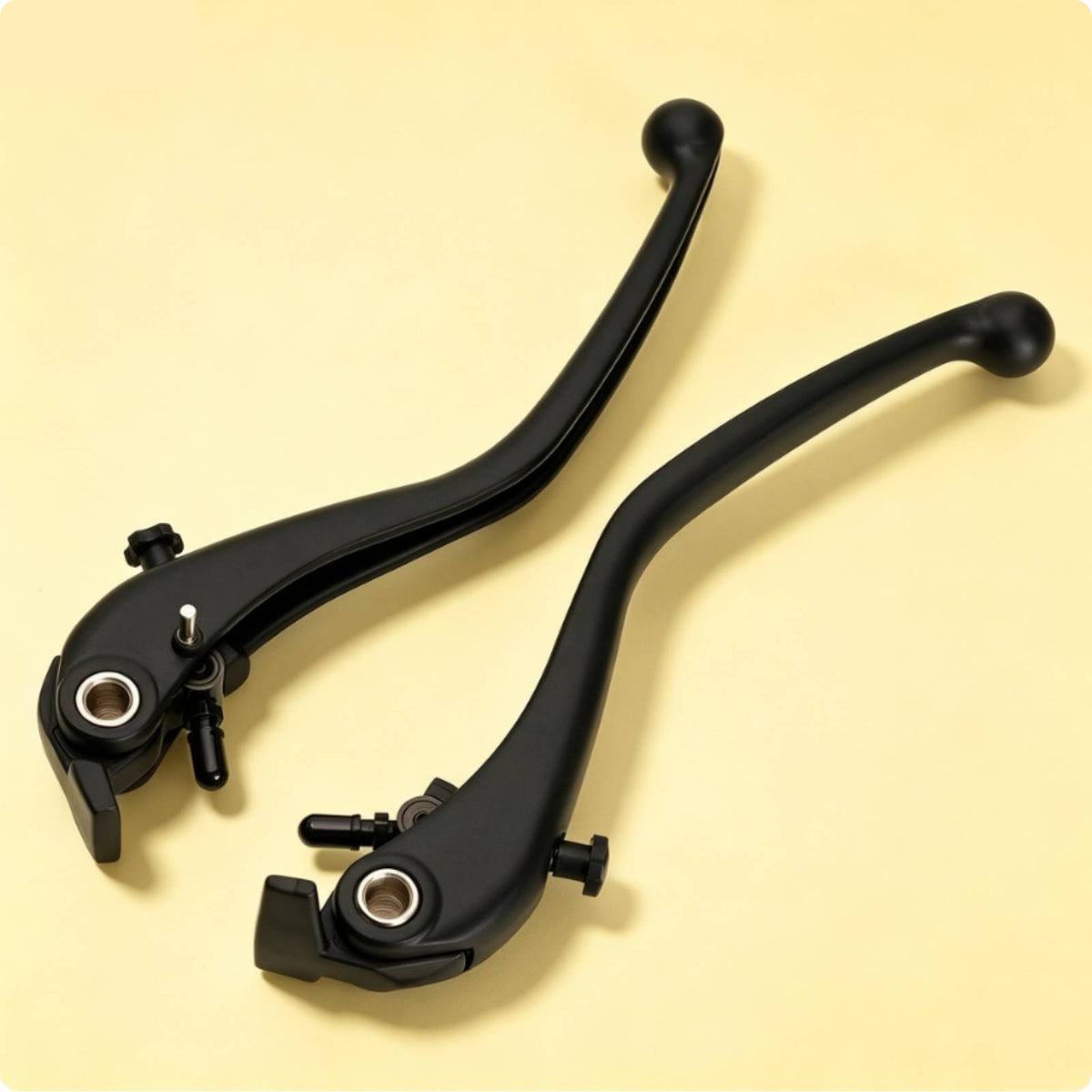Brake Clutch Lever Set Rounded Ends Motorcycle Brake Lever Pair