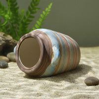 Ceramic Aquatic Cave Sturdy and Long-Lasting Ceramic Rock Cave Non-Fading
