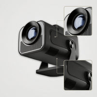 Portable Display Device with Stand Compact Display Device with Built-in Apps Smart 6 for Bedroom, Home Theater, Camping