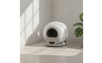 Compact Automatic Litter Box Indoor Enclosed Litter Box Hooded Pet Supply Easy to Clean for Apartment