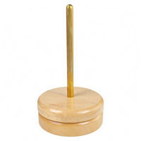 Wooden Yarn Spool Stand Long-Lasting Craft Supply Handmade