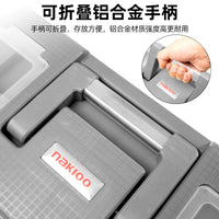 NAKIOO Industrial Stainless Steel Tool Box for Home, Car, and Multi-purpose Storage