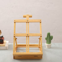 Solid Wood Easel for Artists, Wooden Painting Easel with Board, Children's Display Stand, Oil Painting Sketch Easel