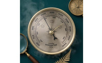 Round Analog Atmospheric Pressure Meter Combined Scale Weather Instrument